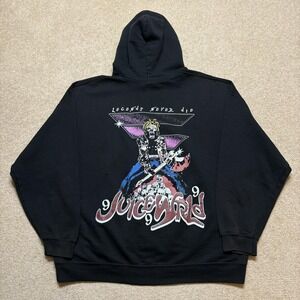 Juice WRLD x FAZE Clan Hoodie Sweatshirt Mens XL Black Legends Never Die Graphic